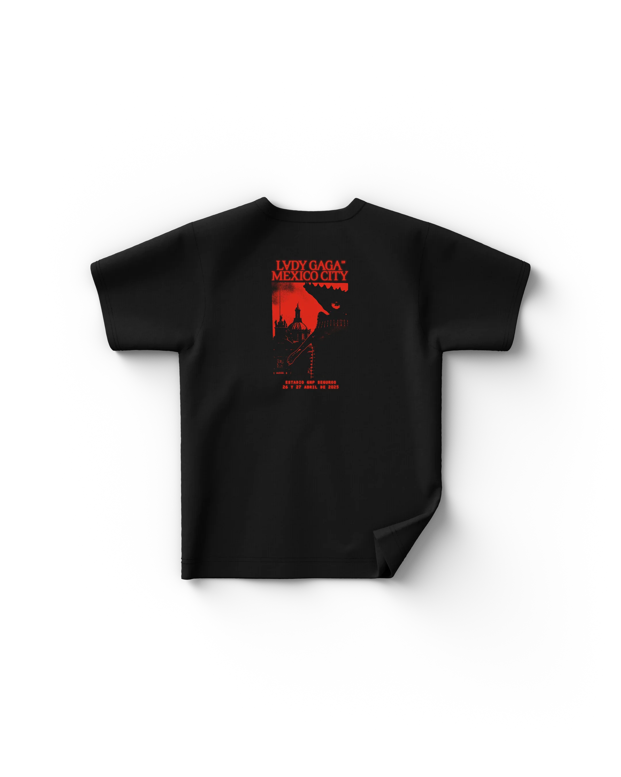 Black CDMX Contrast T-Shirt