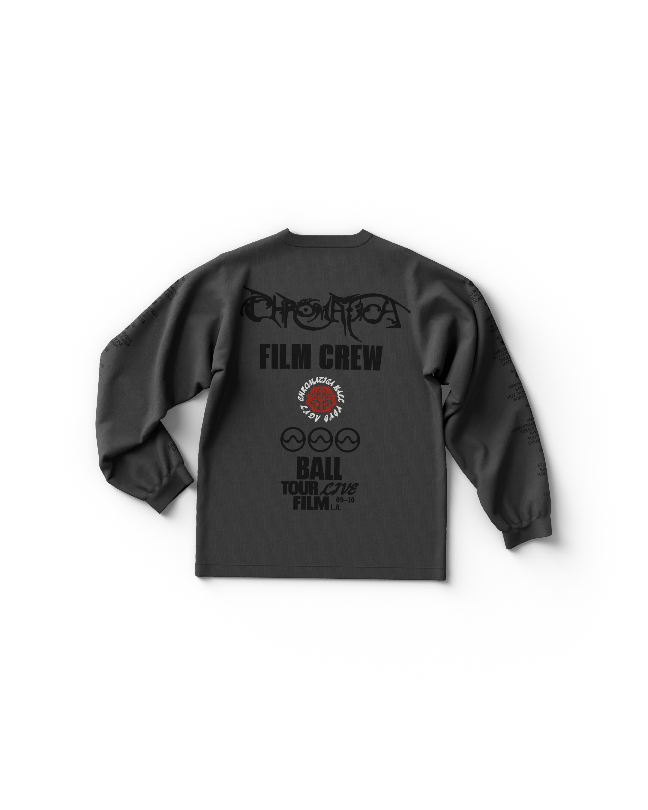 Chromatica Ball Film Crew Long Sleeve T-Shirt - Image 2