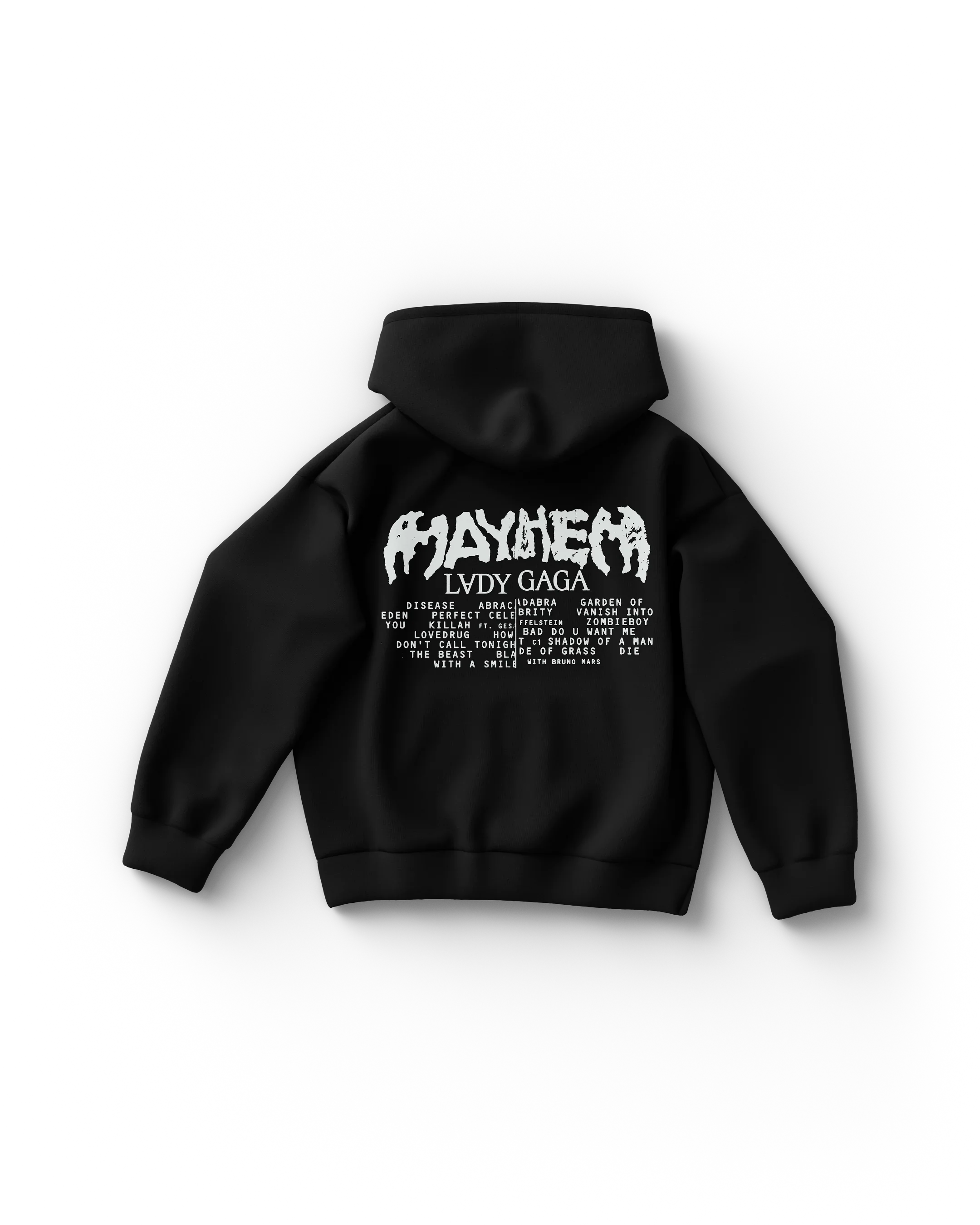 Contrast Tracklist Hoodie - Image 2