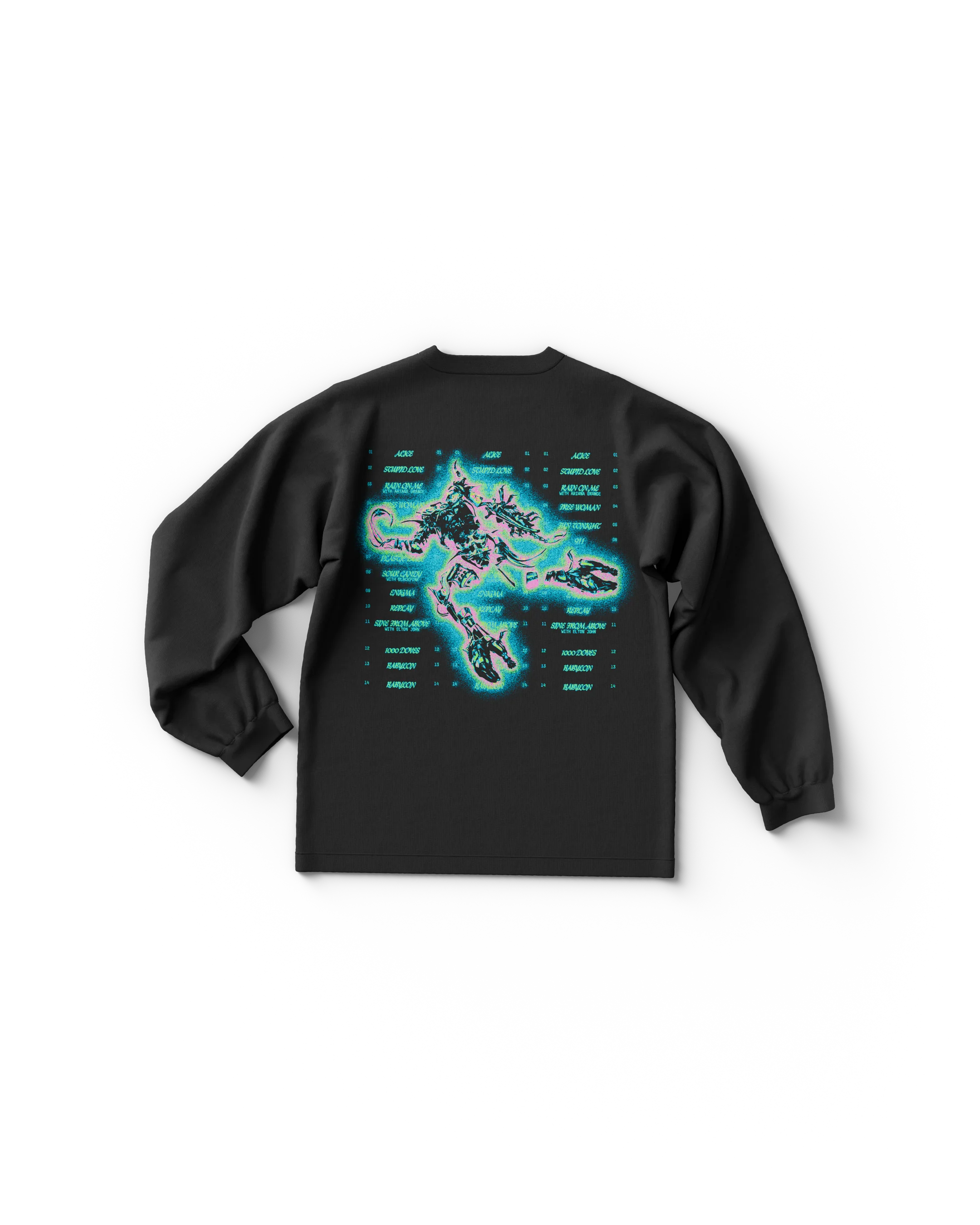 Dawn Of Chromatica Long Sleeve T-Shirt - Image 2
