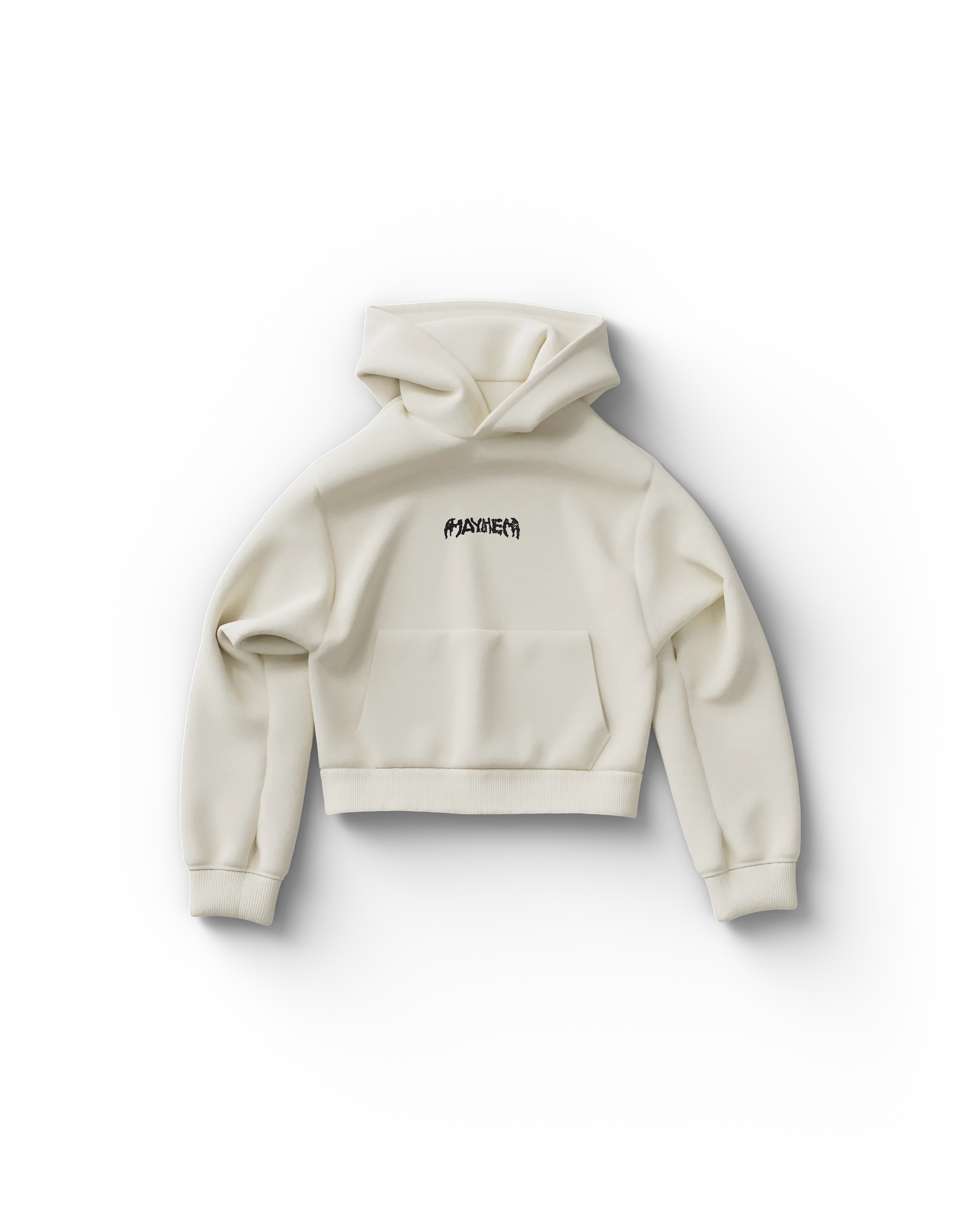 Dual Photo Cropped Hoodie - Image 2