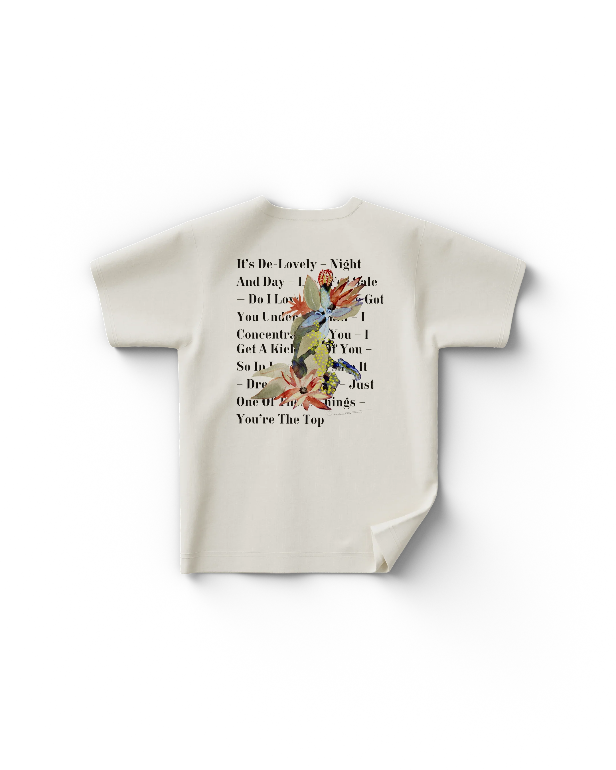 Love For Sale Tracklist T-Shirt - Image 2
