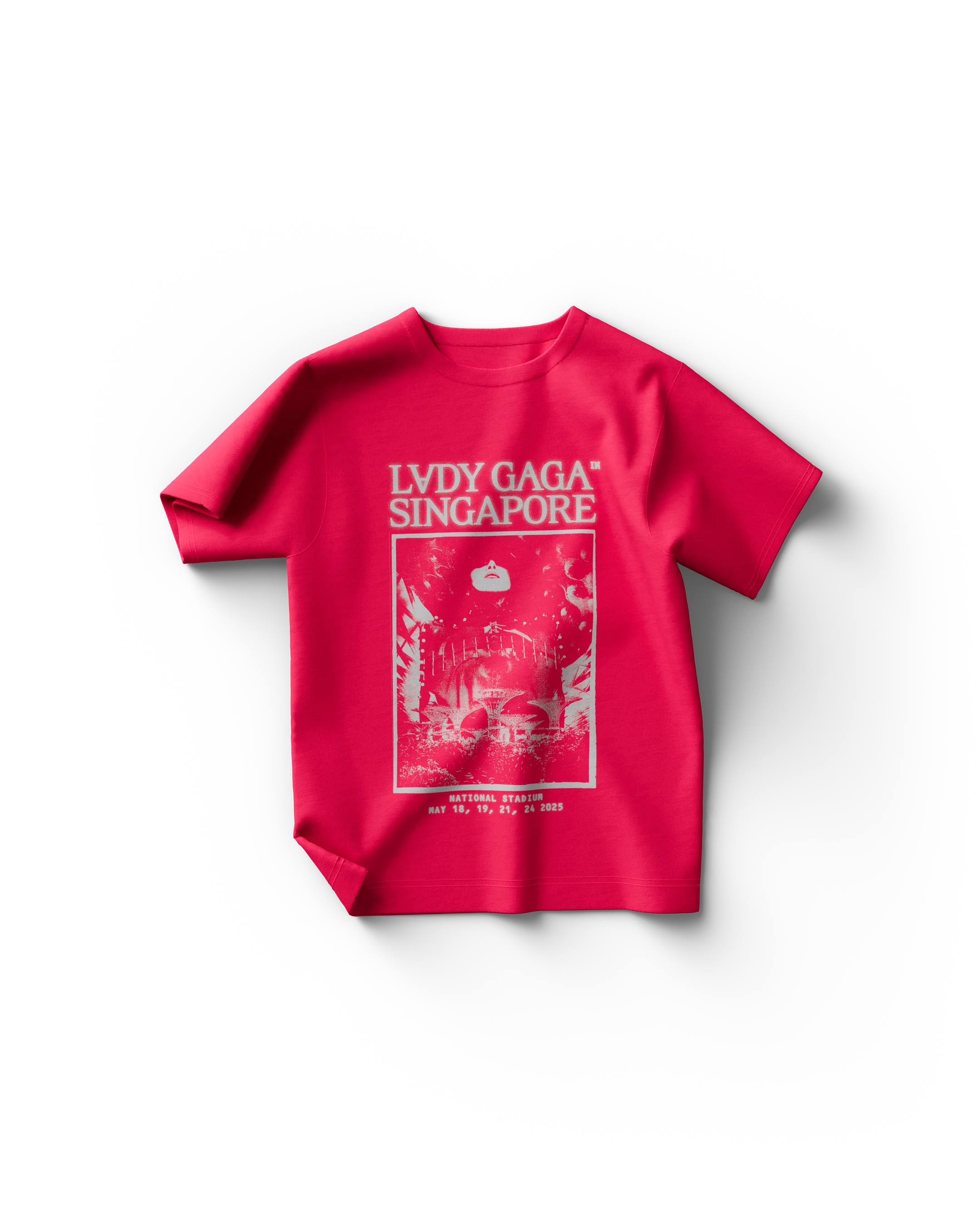 Pink Singapore T-Shirt
