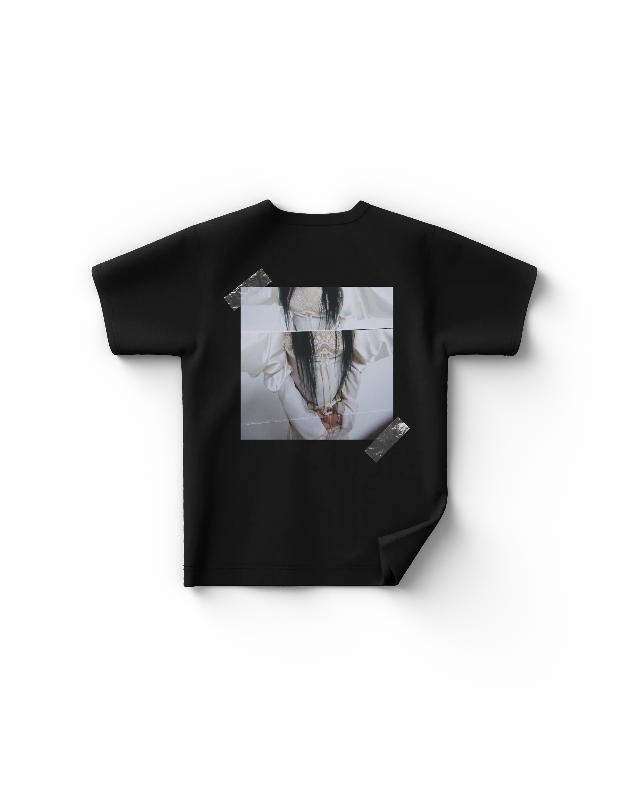 Taped Photo T-Shirt - Image 2