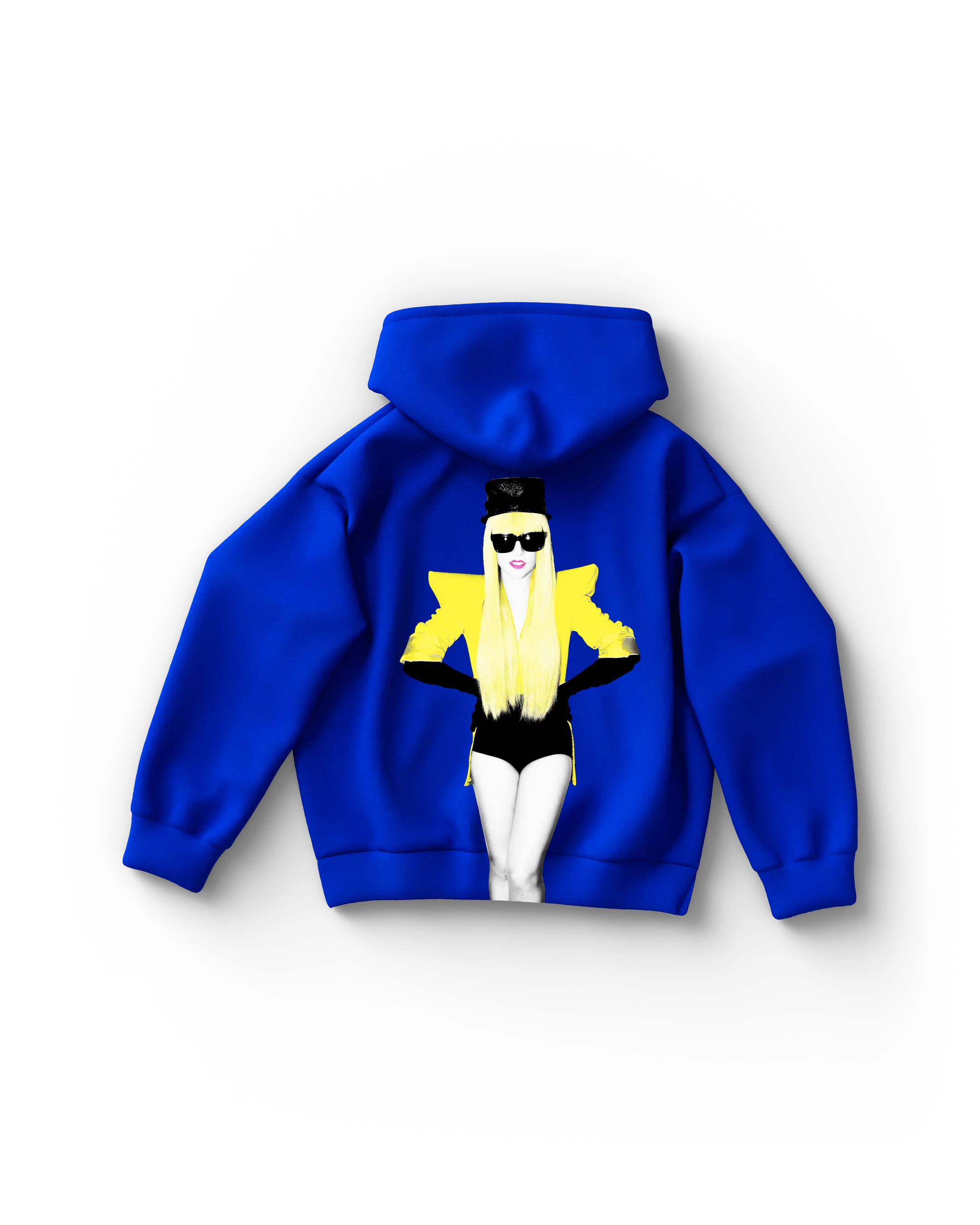 The Fame Blue Hoodie - Image 2
